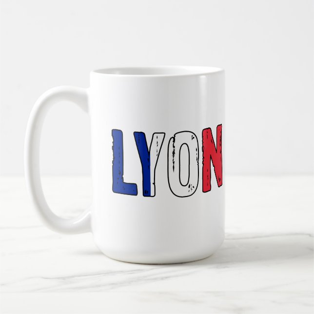 I love Lyon France Coffee Mug (Left)