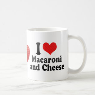 I Love Macaroni+and Cheese Coffee Mug