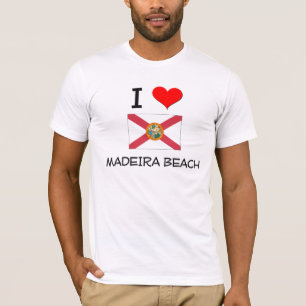 I Love MADEIRA BEACH Florida T-Shirt