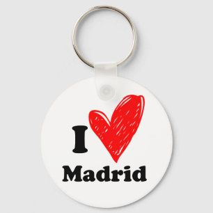 I Love Madrid Key Ring