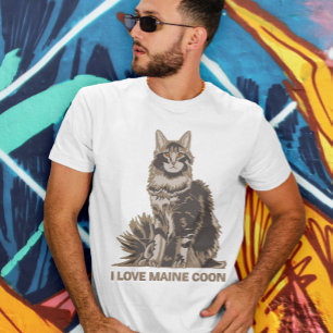 I LOVE MAINE COON T-Shirt