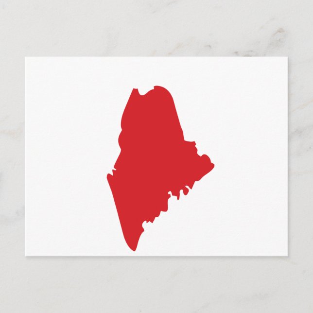 I Love Maine Postcard (Front)
