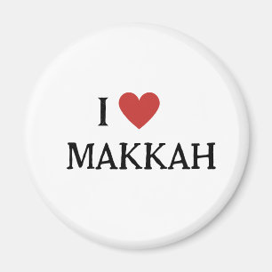 I LOVE MAKKAH MAGNET