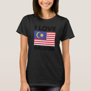 I Love Malaysia I Heart Malaysia Family Travel Mal T-Shirt