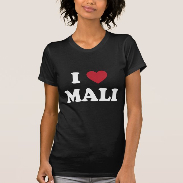 I Love Mali T-Shirt (Front)