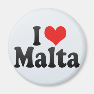 I Love Malta Magnet
