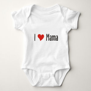 I Love Mama Shirt