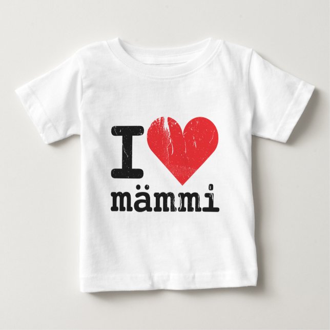 I Love Mämmi Infant T-shirt (Front)
