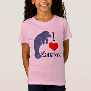 I Love Manatees T-Shirt
