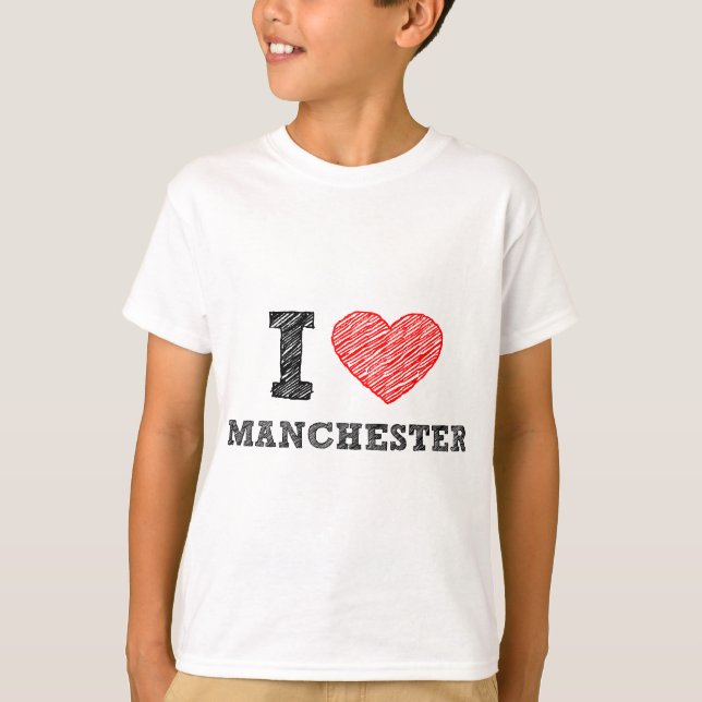 I-love-Manchester T-Shirt (Front)