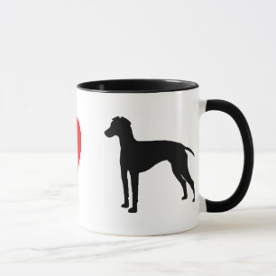 I Love Manchester Terriers Mug