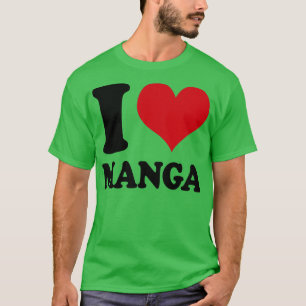 I Love Manga T-Shirt