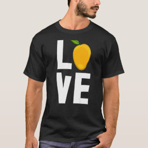 I Love Mango Sweet Dabbing Funny Mango Fruit Love T-Shirt