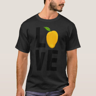 I Love Mango Sweet Dabbing Funny Mango Fruit Love T-Shirt