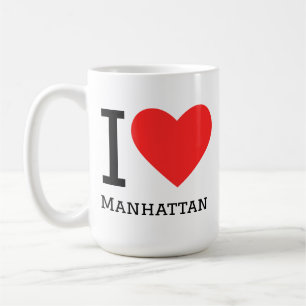 I love manhattan  coffee mug