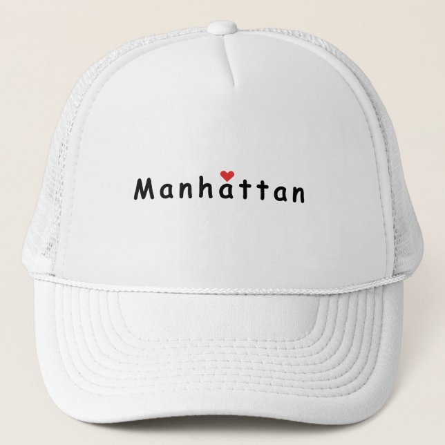 I love Manhattan  Trucker Hat (Front)