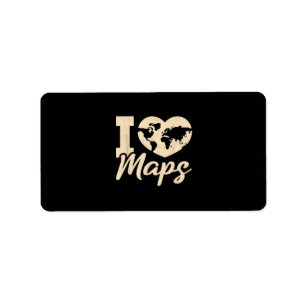 I Love Maps, Geography Label