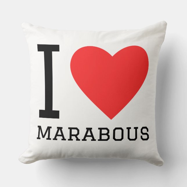 I love marabous cushion (Front)