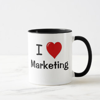 I Love Marketing Marketing Loves Me Fun Office Mug