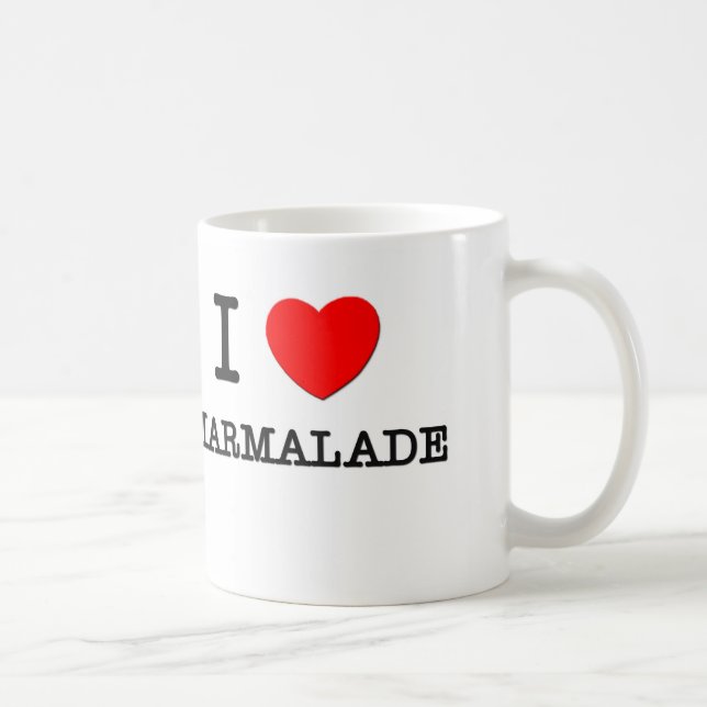 I Love Marmalade Coffee Mug (Right)