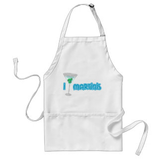 I love Martinis Standard Apron