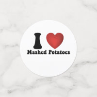 I Love Mashed Potatoes Thanksgiving Dinner Gift