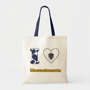 I love Massachusetts Tote Bag