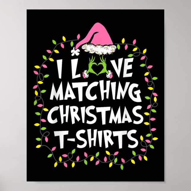 I Love Matching Christmas S But I Don't Couples Xm Poster (Front)