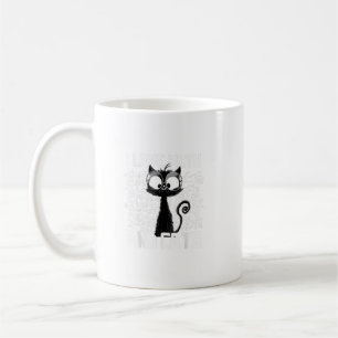 I Love Math And Cats Black Cat Funny Saying Cool M Coffee Mug