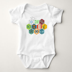 I love Math Baby Bodysuit