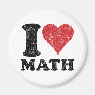 I Love Math Magnet