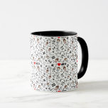 I Love Math Mathematics Symbols Mug<br><div class="desc">The "I Love Math Mathematics Symbols Mug" is a perfect accessory for any math enthusiast or student. Featuring a sleek design with bold, colourful mathematical symbols such as π, ∑, √, and more, this mug exudes an appreciation for the beauty of mathematics. Whether sipping your morning coffee or enjoying a...</div>