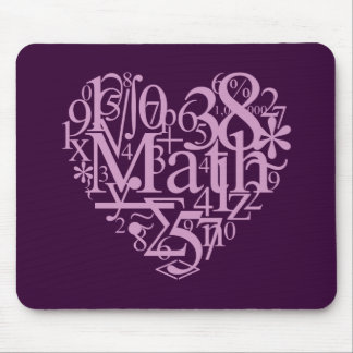 I Love MathMousepad Mouse Pad