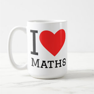 I love maths coffee mug