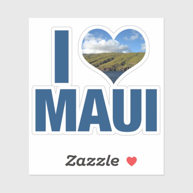 I Love Maui Hawaii (Sheet)