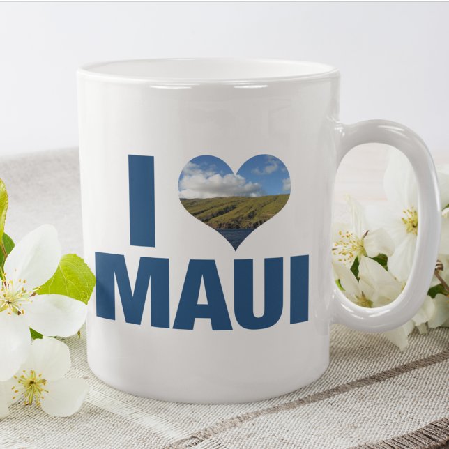 I Love Maui Hawaii Coffee Mug (Creator Uploaded)