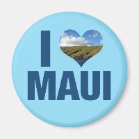 I Love Maui Hawaii Cute Hawaiian Photography