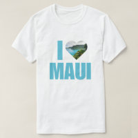 I Love Maui Hawaii Cute Hawaiian Vacation