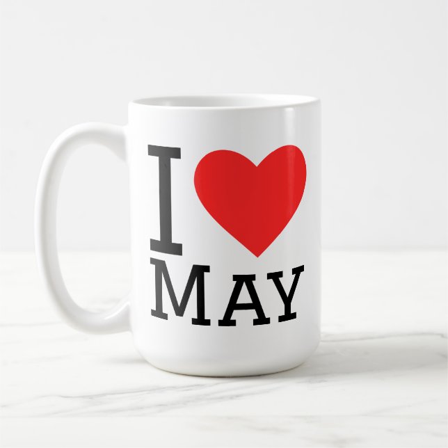 I love may coffee mug (Left)