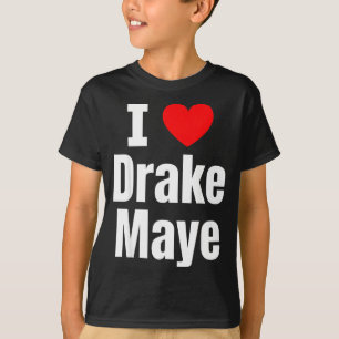 I Love Maye Football Fan T-Shirt