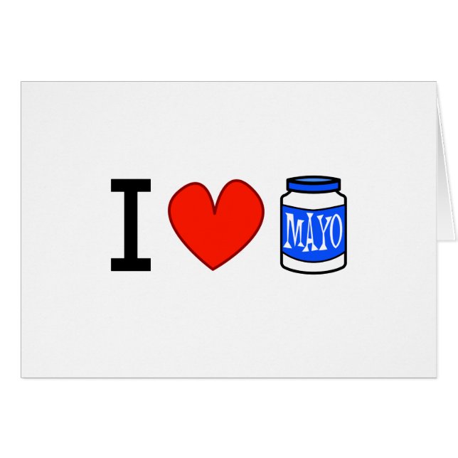 I Love Mayo! (Front Horizontal)