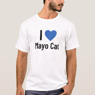i love mayo cat T-Shirt