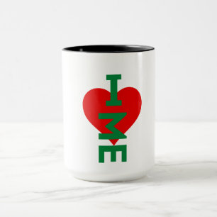 I Love me coffee mug