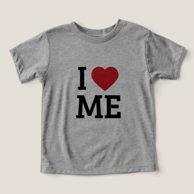 I Love Me Cute Kids T-Shirt (Design Front)