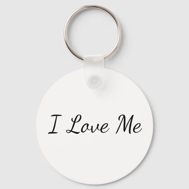 I Love Me Keychain (Front)