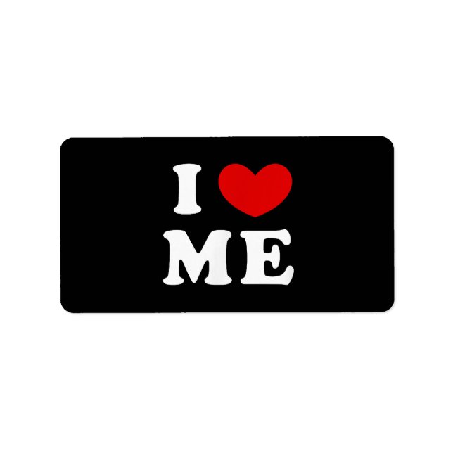 I LOVE ME LABEL (Front)