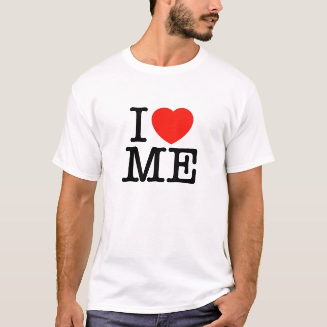 I Love ME Men's T-shirts (Front)