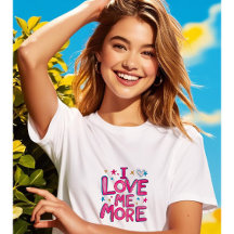 I Love Me More: Self-Love & Confidence T-Shirt