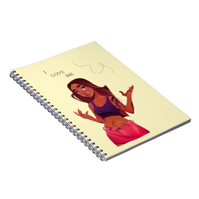 "I Love Me" notebook (Right Side)