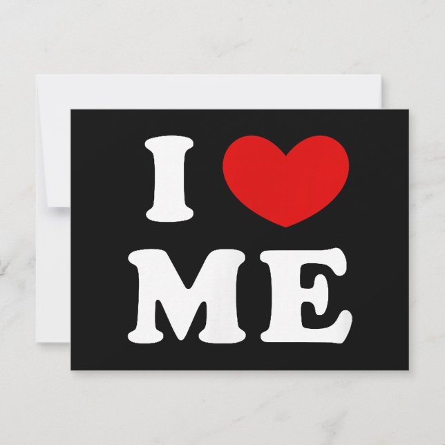 I LOVE ME SAVE THE DATE (Front)